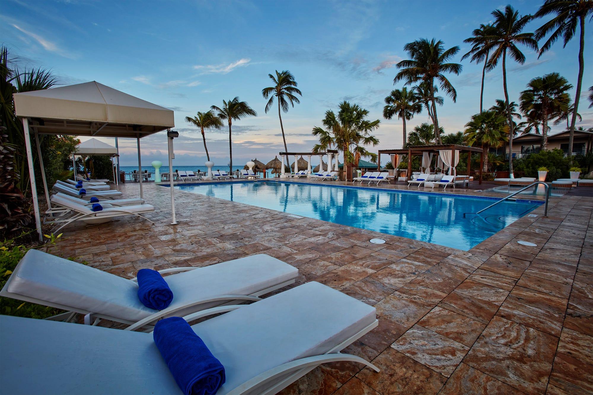 Divi Aruba pool.
